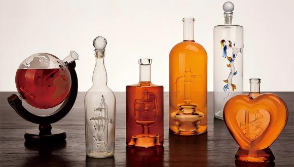 Custom Glass Liquor Bottle Shape Custom Glass Liquor Bottle Shape