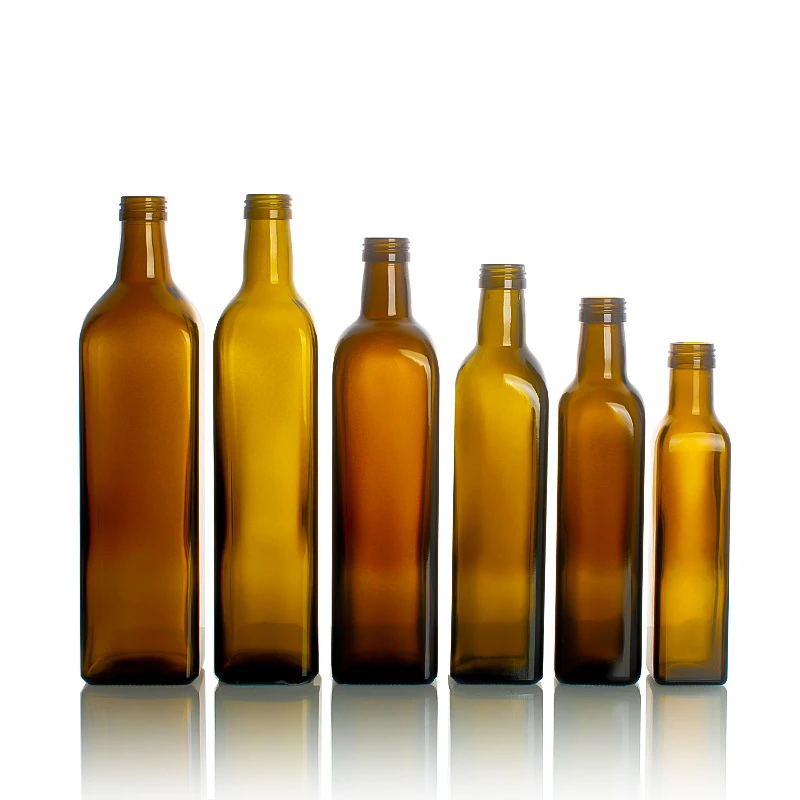 Botellas de aceite de oliva